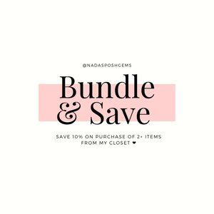 ✨Bundle 2 or More Closet Items, Get +10% off✨